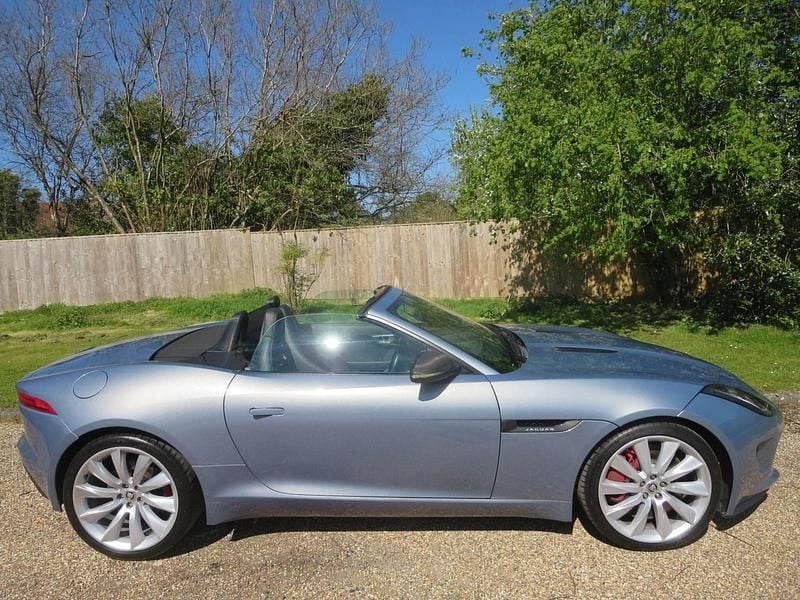 Used Jaguar F-Type Supercharged 380 HP (279 kW) 2013 Grey Cabriolet
