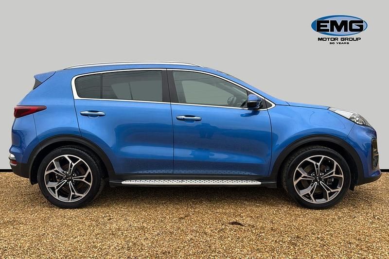Used Kia Sportage GT-Line 134 HP (98 kW) 2020 Blue SUV