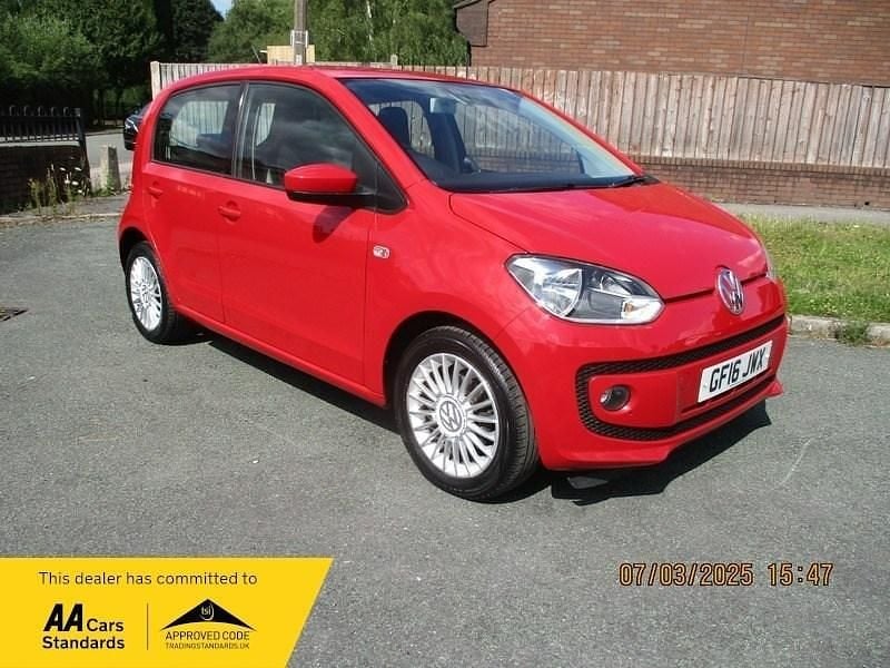 Used VW up! high up! 2016 Red Hatchback