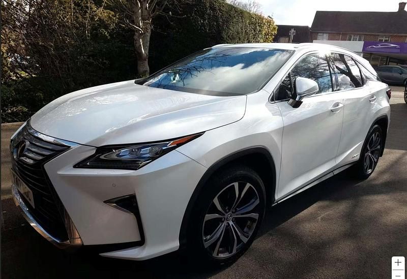 Used Lexus RX450h Luxury Line 2017 White SUV