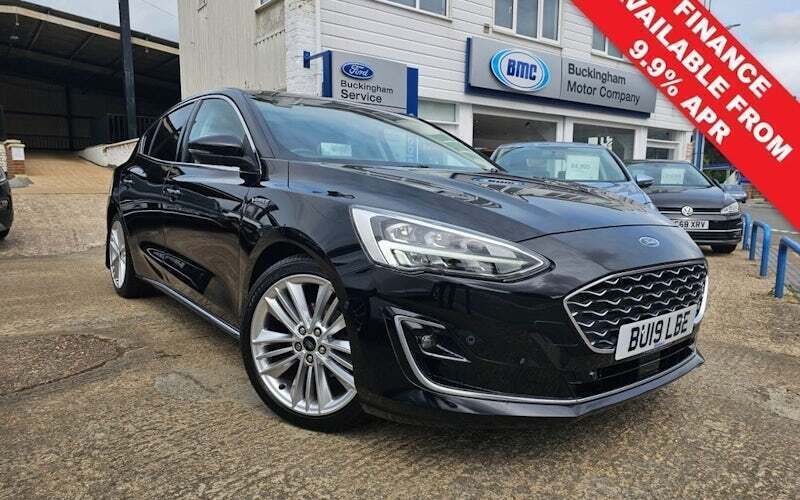 Black Used 2019 Ford Focus Vignale Hatchback | £12,995 (Fair price) - Image 1/4