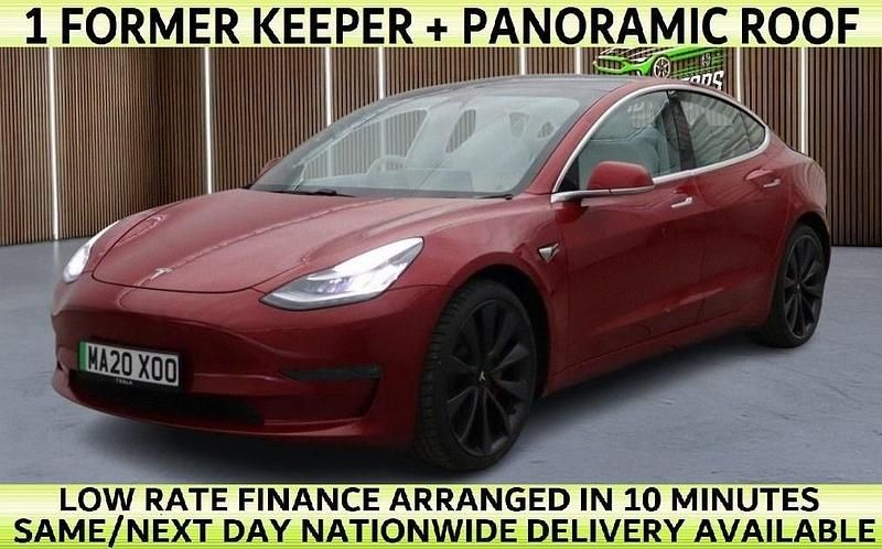 Red Used 2020 Tesla Model 3 Performance Sedan | £14,970 (Super price) - Image 1/4