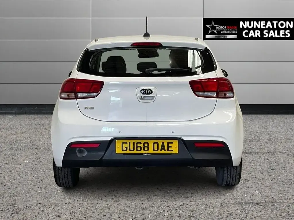 Used Kia Rio 83 HP (61 kW) 2018 White Hatchback