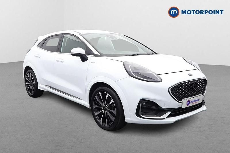 White Used 2022 Ford Puma ST-Line Hatchback | £19,949 (A bit pricey) - Image 1/4