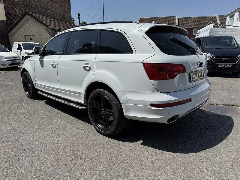 Used Audi Q7 S-Line 245 HP (180 kW) 2014 White SUV
