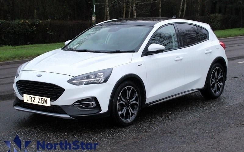 Used Ford Focus Active X 120 HP (88 kW) 2020 White Hatchback