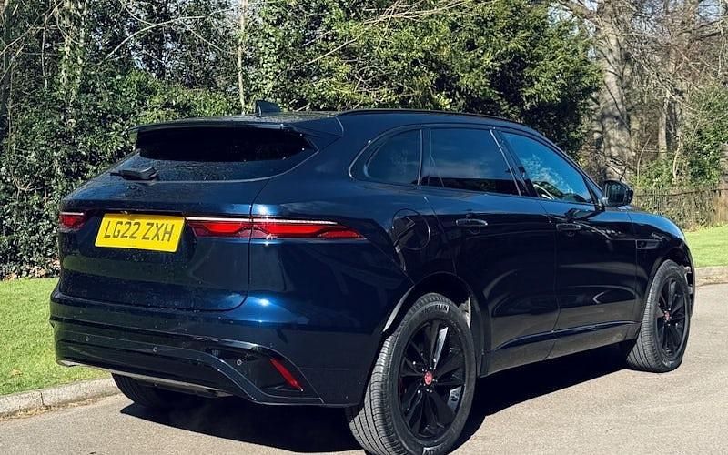 Used Jaguar F-Pace R-Dynamic 250 HP (183 kW) 2022 Blue SUV