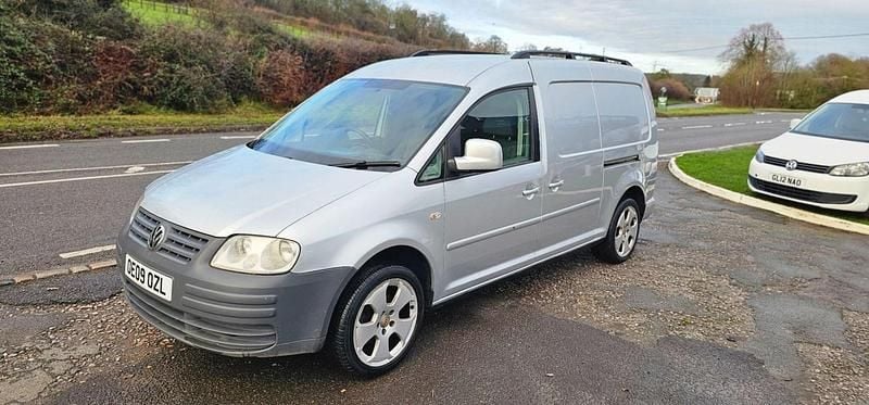 Used VW Caddy Maxi 104 HP (76 kW) 2009 Silver MPV
