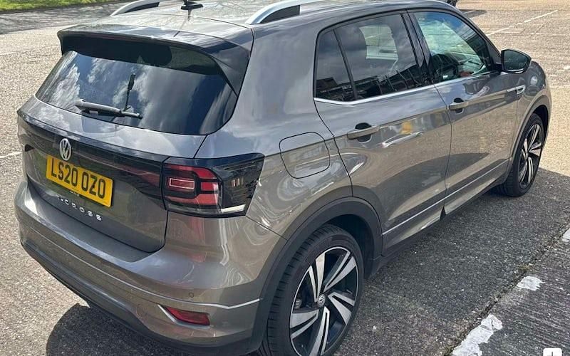 Used VW T-Cross R-line 116 HP (85 kW) 2020 Grey SUV