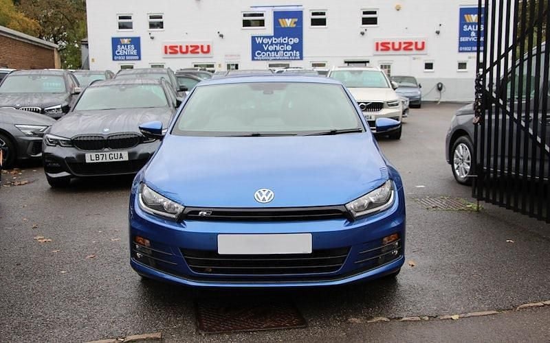 Blue Used 2017 VW Scirocco R-line Coupe | £14,995 (Fair price) - Image 1/4
