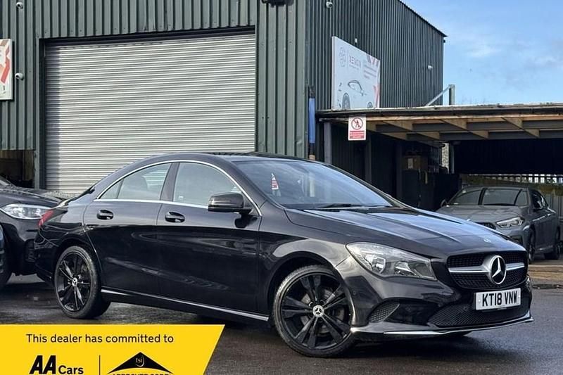 Black Used 2018 Mercedes CLA220 Sedan | £8,990 (Good price) - Image 1/1