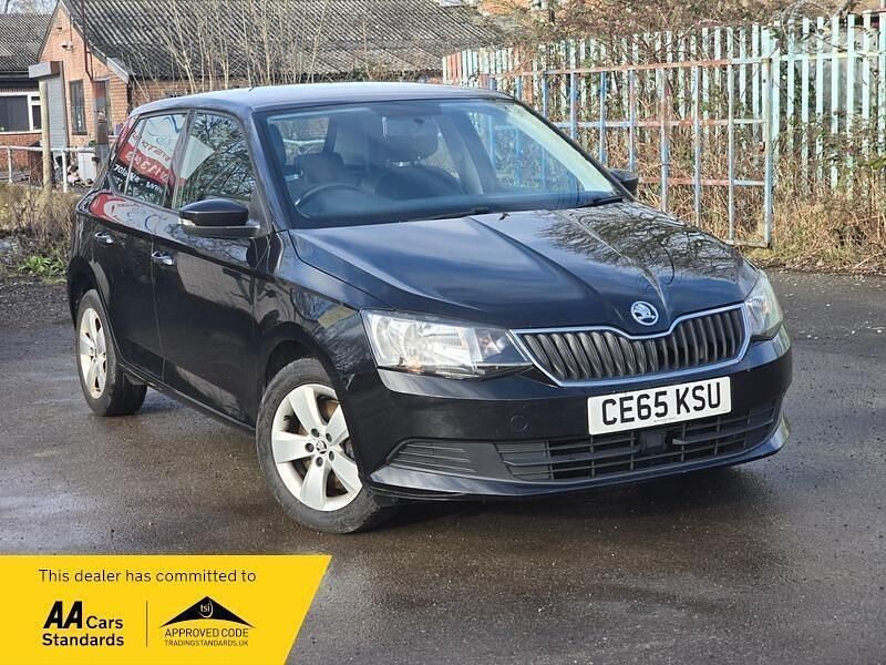 Used Skoda Fabia SE 110 HP (80 kW) 2015 Black Hatchback