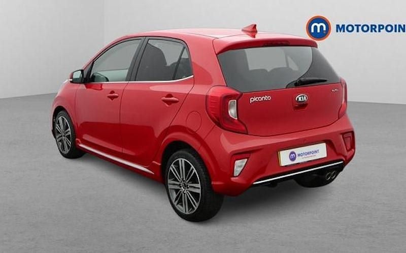 Second-hand Kia Picanto GT-Line 101 CP (74 kW) 2019 Roșu Hatchback