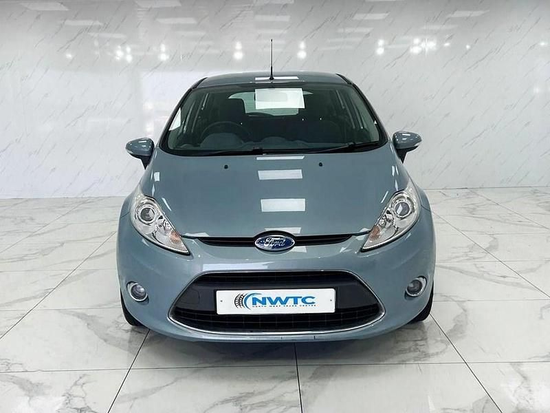 Used Ford Fiesta Zetec 82 HP (60 kW) 2008 Blue Hatchback