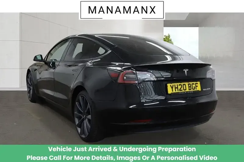 Used Tesla Model 3 Performance 461 kW (627 HP) 2020 Black Sedan