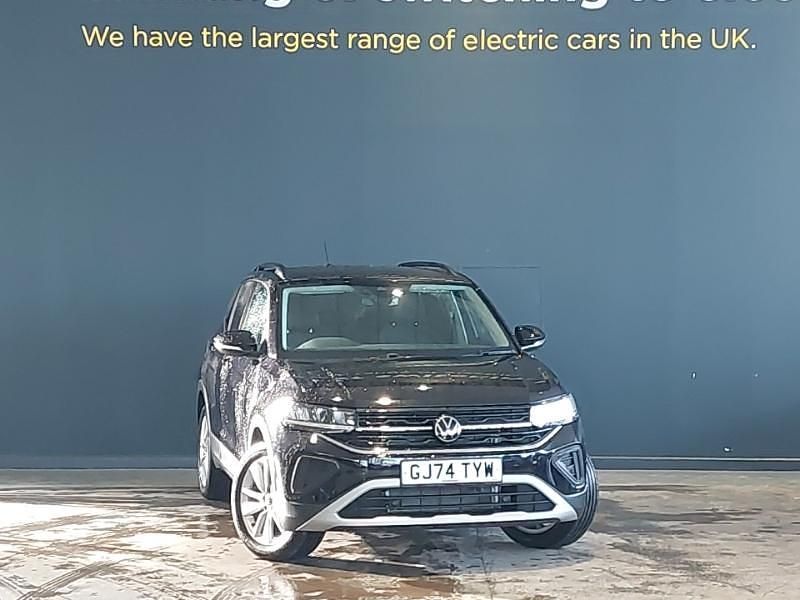 Black Used 2024 VW T-Cross Match SUV | £19,998 (Fair price) - Image 1/4