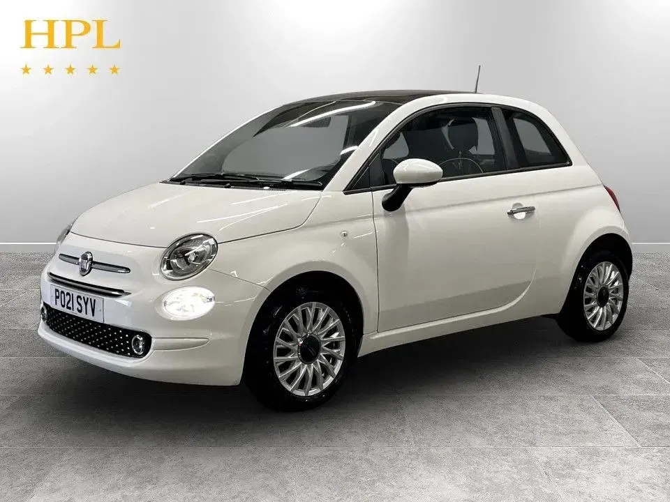 Gebraucht Fiat 500 Lounge 70 PS (51 kW) 2021 Weiß Kleinwagen