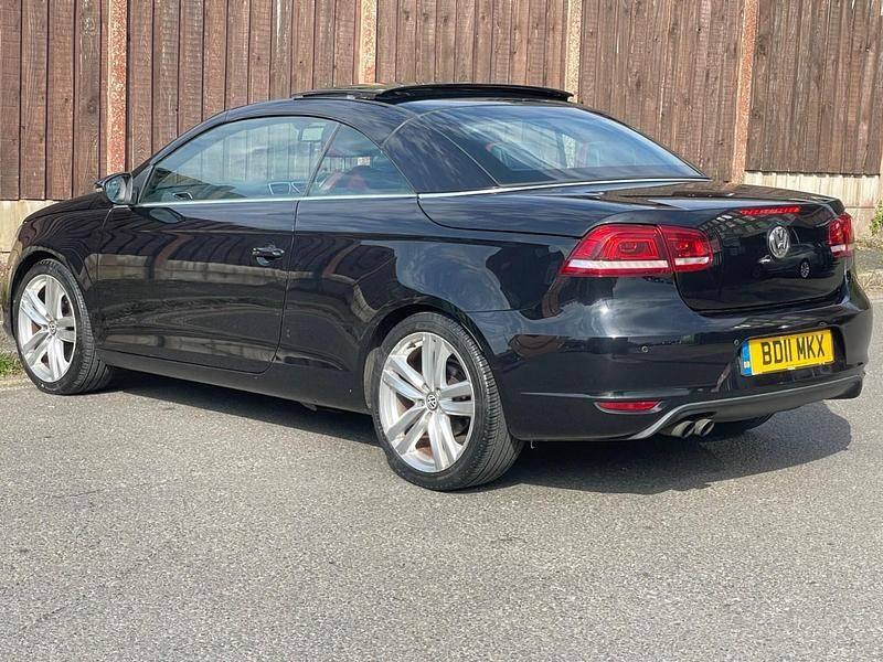 Used VW Eos Sportline 160 HP (117 kW) 2011 Black Cabriolet