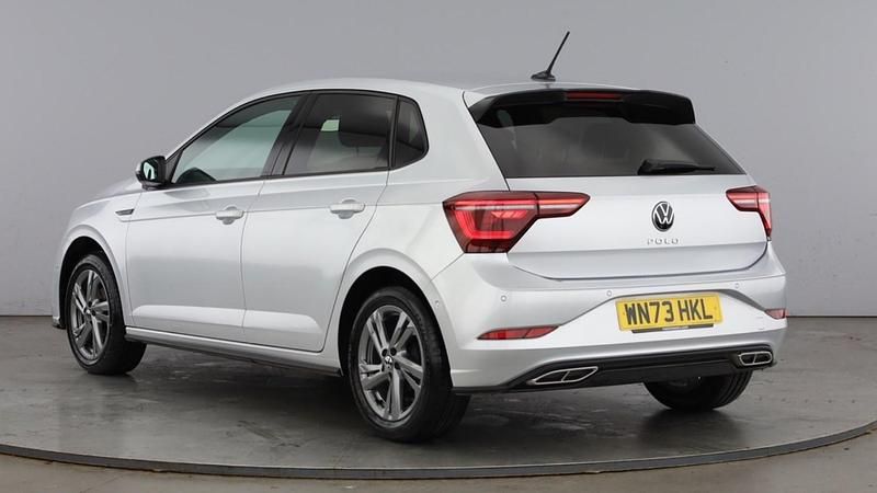 Used VW Polo R-line 95 HP (69 kW) 2023 Silver Hatchback