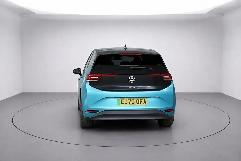 Used VW ID.3 Pro Performance 150 kW (204 HP) 2020 Blue Hatchback