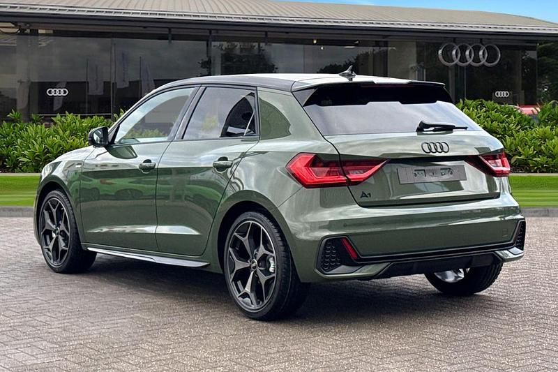 New Audi A1 Sportback Black Edition 150 HP (110 kW) 2026 Green Hatchback