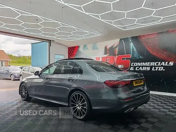 Used Mercedes E200 AMG line 200 HP (147 kW) 2022 Grey Sedan