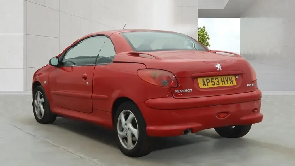 Used Peugeot 206 S 2004 Red Cabriolet