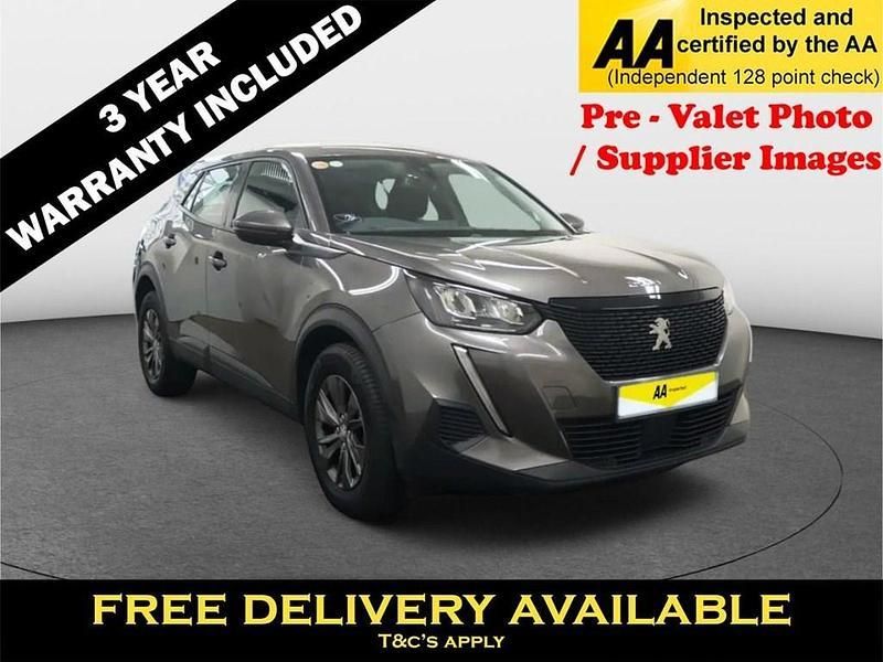 Grey Used 2021 Peugeot 2008 Active Premium SUV | £14,695 (Good price) - Image 1/4