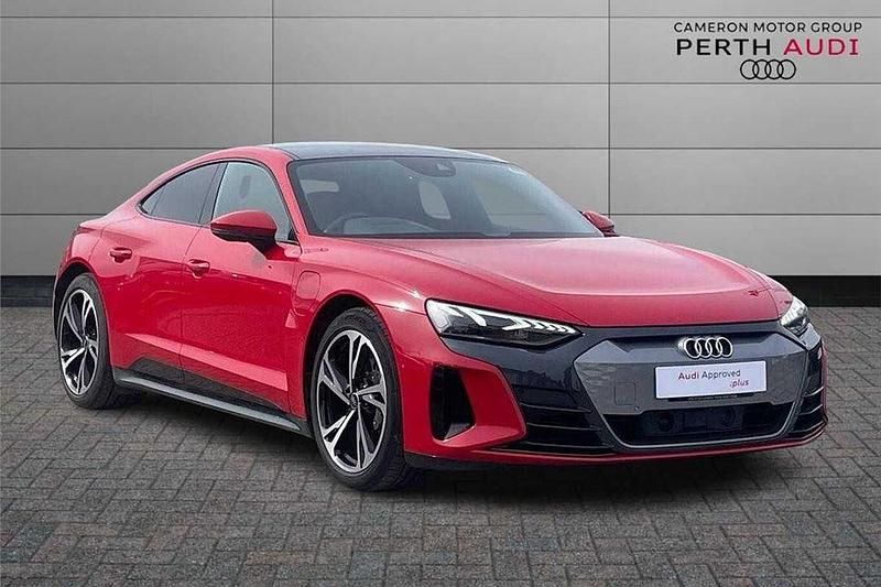 Red Used 2023 Audi e-tron GT quattro Comfort Sedan | £45,995 (Fair price) - Image 1/4