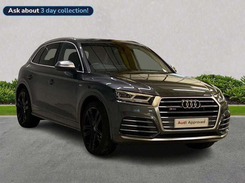 Grey Used 2019 Audi SQ5 S-Line SUV | £30,963 (Good price) - Image 1/4