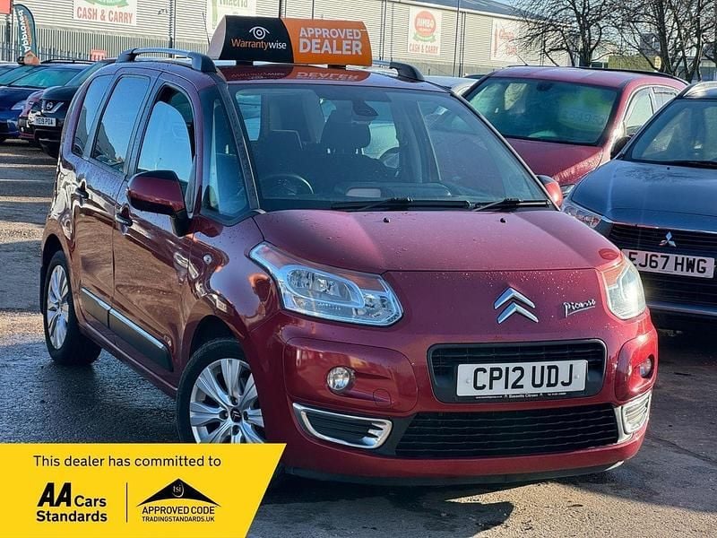Red Used 2012 Citroën C3 Picasso Exclusive MPV | £2,975 (Good price) - Image 1/3