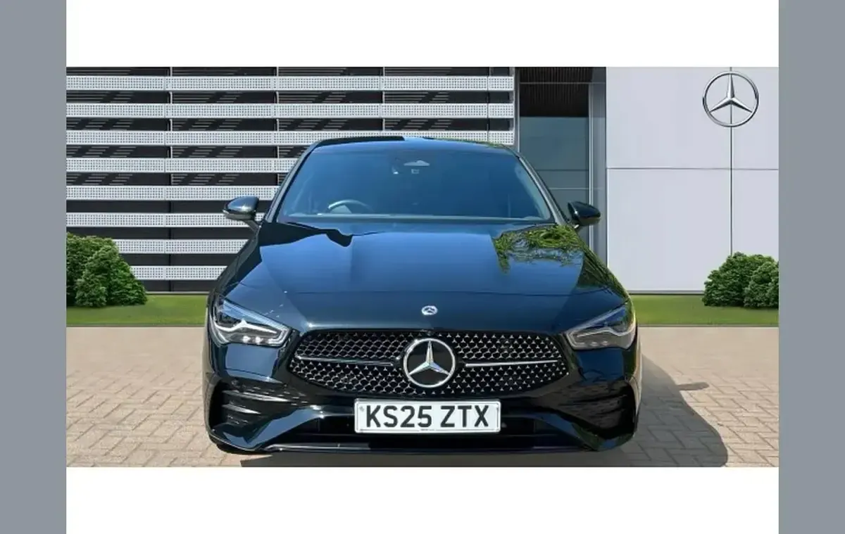 Used Mercedes CLA180 AMG Line Premium 134 HP (98 kW) 2025 Black Coupe