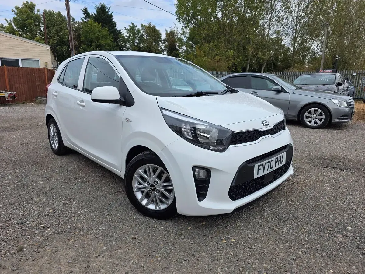 Used Kia Picanto 66 HP (48 kW) 2021 White Hatchback