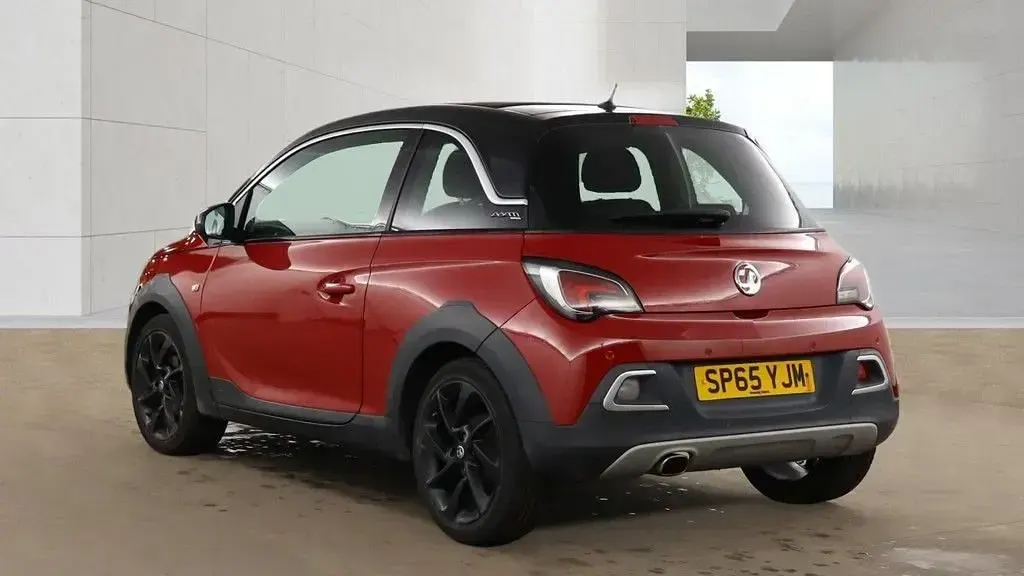 Used Vauxhall Adam Rocks 70 HP (51 kW) 2015 Red Hatchback