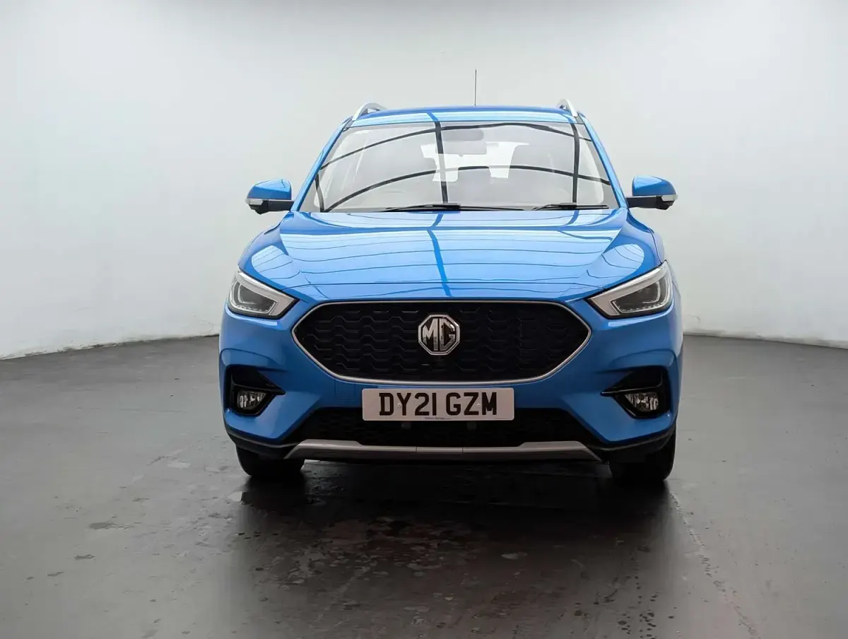 Used MG ZS Exclusive 106 HP (77 kW) 2021 Blue SUV