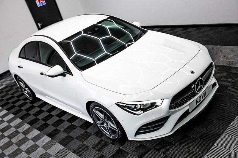 Used Mercedes CLA180 AMG Line Premium 2020 White Sedan