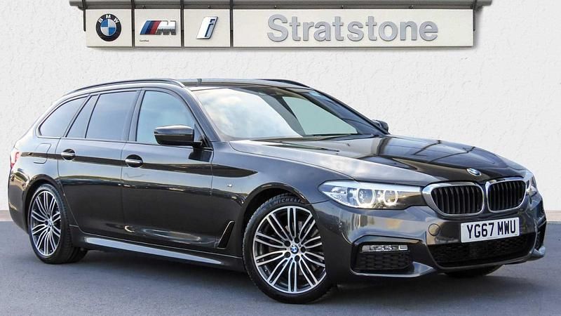 Grey Used 2017 BMW 520 M Sport Estate | £20,491 (A bit pricey) - Image 1/4