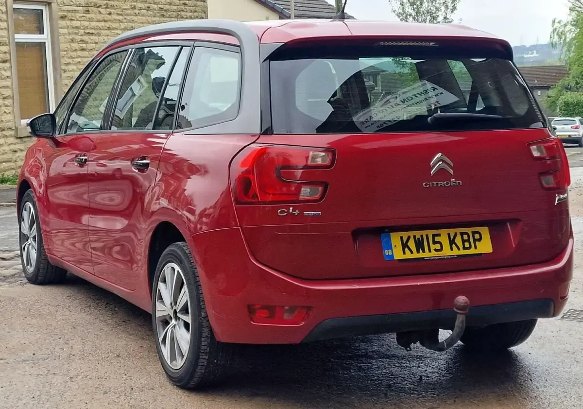 Używany Citroën Grand C4 Picasso Exclusive 2015 Czerwony Minivan