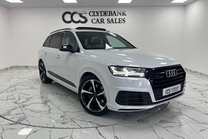 White Used 2019 Audi Q7 Black Edition SUV | £28,995 (Super price) - Image 1/1
