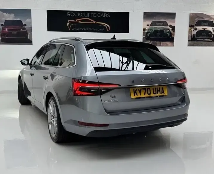 Used Skoda Superb SE L 218 HP (160 kW) 2020 Grey Estate