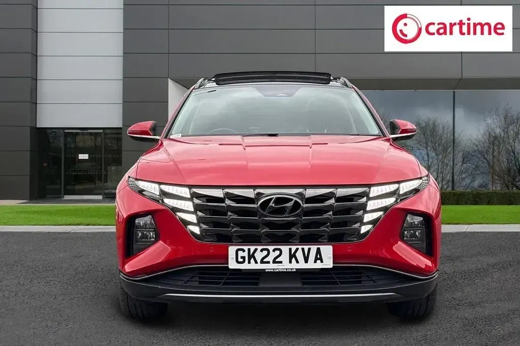 Gebraucht Hyundai Tucson Ultimate 230 PS (169 kW) 2022 Rot SUV
