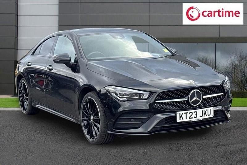 Used Mercedes CLA250e AMG Line Premium Plus 2023 Black Sedan