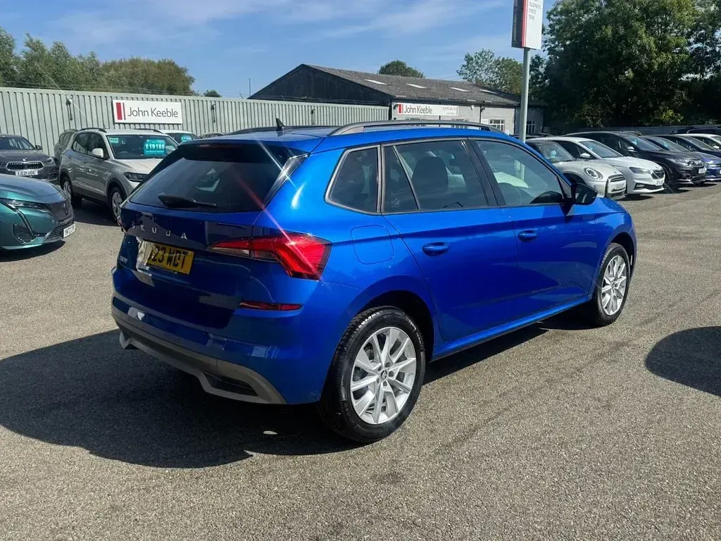 Used Skoda Kamiq SE Drive 150 HP (110 kW) 2023 Blue SUV