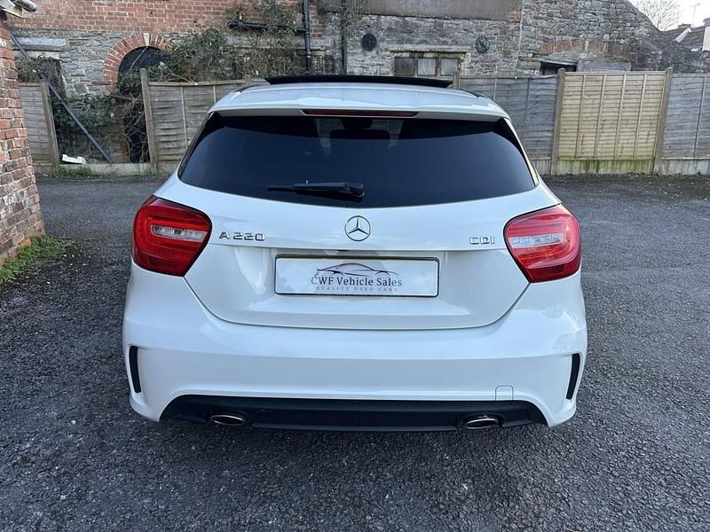 Used Mercedes A220 AMG 2013 White Hatchback