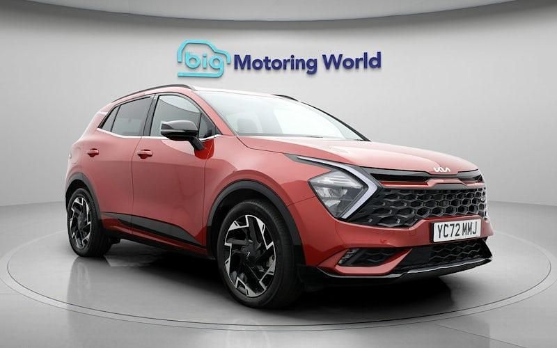 Red Used 2022 Kia Sportage GT-Line SUV | £22,700 (Fair price) - Image 1/4