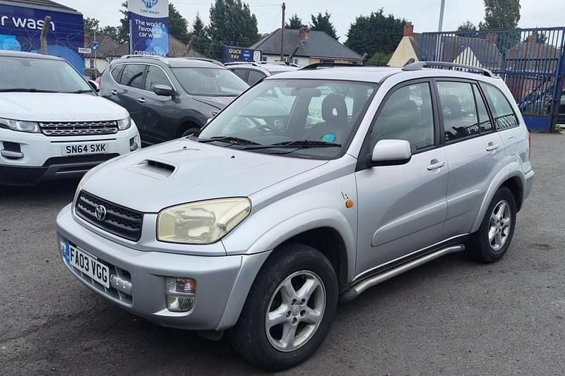 Silver Used 2003 Toyota RAV4 SUV | £1,000 (Super price) - Image 1/1