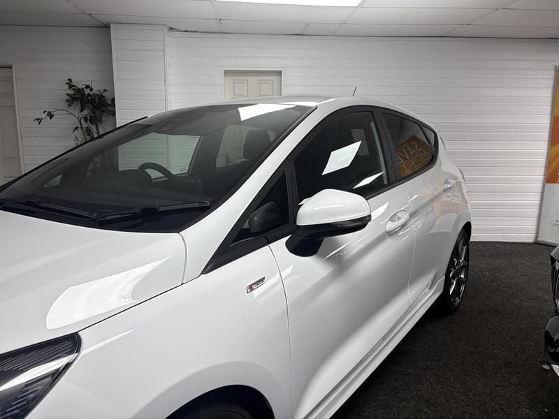 Used Ford Fiesta ST-Line 125 HP (91 kW) 2024 White Hatchback