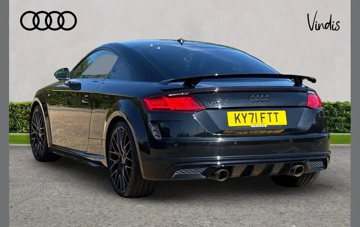 Used Audi TT Black Edition 241 HP (177 kW) 2021 Black Coupe