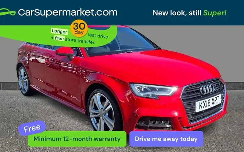 Usado Audi A3 Sportback S-Line 150 HP (110 kW) 2018 Citadino
