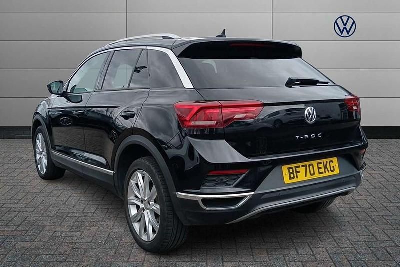 Used VW T-Roc SEL 150 HP (110 kW) 2020 Black SUV